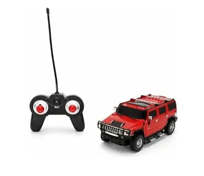 Remote Control Red Hummer Car - სათამაშო დისტანციურად მართვადი წითელი ჰამერის მანქანა, 2 image