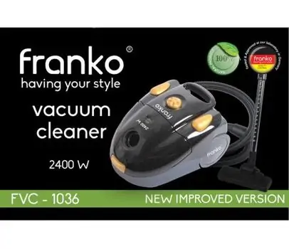 მტვერსასრუტი FRANKO FVC-1036, 2 image