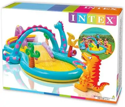 Intex 57135NP DINO LAND-გასაბერი ცენტრი, 7 image