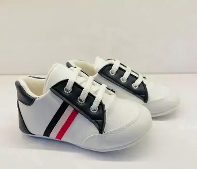 Papulin Baby Shoes 0-12 Months 2145 ჩვილის ფეხსაცმელი BLACK