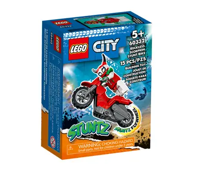LEGO City 60332 Stuntz Reckless Scorpion Stunt Bike