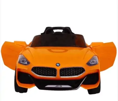 BMW Z4 Orange - ელექტრო მანქანა კაუჩუკის საბურავებით და ტყავის სავარძლით, 2 image
