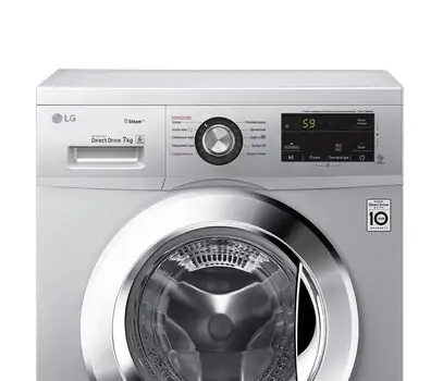 სარეცხი მანქანა LG F2J3HS4L Silver, 4 image