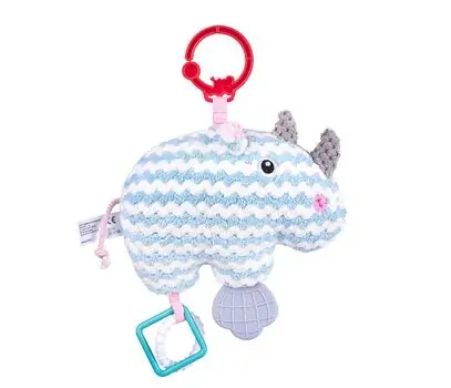 Bali Bazoo Knit Rhinoceros 80427 - განსავითარებელი სათამაშო