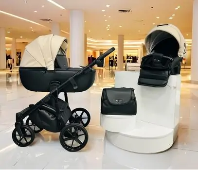 Adamex Nola 3 in 1 Stroller SD110 - საბავშვო ეტლის კომპლექტი