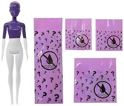 Barbie Color Reveal Dolls MTL-GWC56 თოჯინა ფერის ტრანსფორმაციით, 7 image