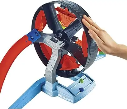 Hot Wheels GJM77 Spinwheel Challenge Playset საბავშვო სათამაშო ტრასა, 4 image
