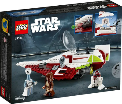 LEGO Star Wars 75333 Obi-Wan Kenobi’s Jedi Starfighter, 7 image