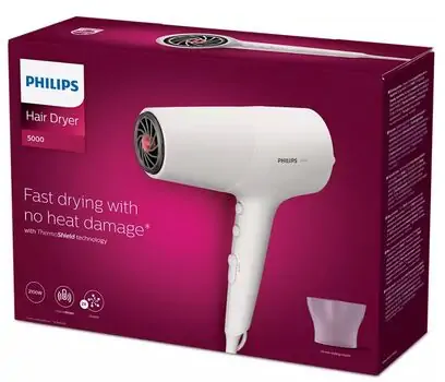 თმის საშრობი ფენი PHILIPS BHD501/00, 7 image