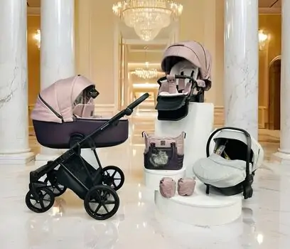 Adamex Porto II 4 in 1 Stroller PS13 Lux - საბავშვო ეტლის კომპლექტი