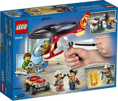 LEGO City 60248 Fire Helicopter Response, 2 image
