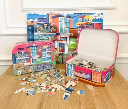მუყაოს ფაზლი Hospital 172pcs