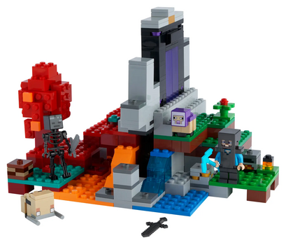 Lego Minecraft 21172  The Ruined Portal, 3 image