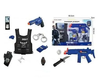 S.W.A.T. Equipments Set - სათამაშო სპეც დანიშნულების აღჭურვილობის ნაკრები