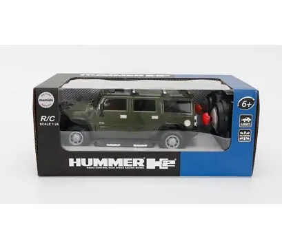 Remote Control Hummer Car - სათამაშო დისტანციურად მართვადი წითელი ჰამერის მანქანა, 6 image