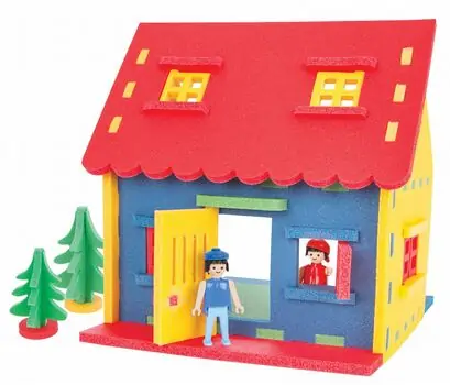 Pilsan-ის სათამაშო კონსტრუქტორი 03 481 POLY MINI HOUSE