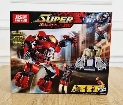 Superhero Hulk buster constructor  საბავშვო კონსტრუქტორი