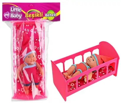 სათამაშო თოჯინა აბაზანით DOLL WITH BED