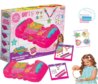 Dede BRIGHTZZ BEADS WEAVING MACHINE აქსესუარების გასაკეთებელი ნაკრები 03701