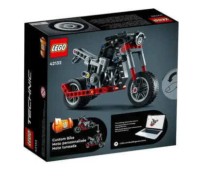 LEGO Technic 42132 Motorcycle, 5 image