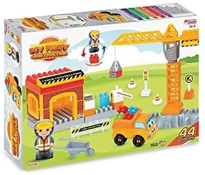 Dede 03160 BUILDING BLOCKS 43 PCS სათამაშო კონსტრუქტორი
