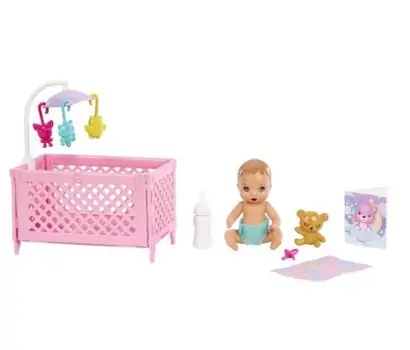 Barbie HJY33 Skipper Babysitters  ბარბის თოჯინა აქსესუარებით, 6 image