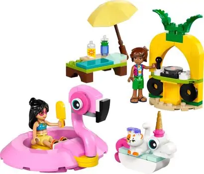 Lego Friends 42658 Unicorn & Flamingo Pool Party, 2 image