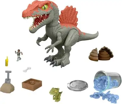 Jurassic World Cage Crasher Spinosaurus - სათამაშო დინოზავრი