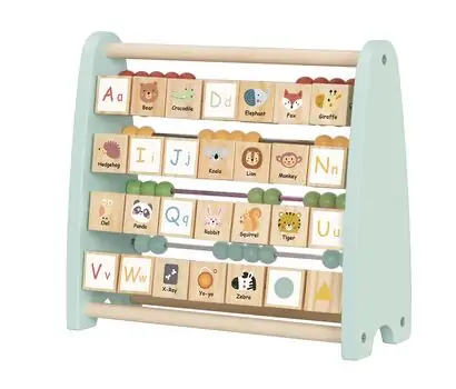 My Forest Friends Double Sided Abacus - ხის განსავითარებელი სათამაშო, 2 image