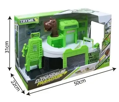 Dinosaur Paradise Track Set - სათამაშო დინოზავრის ტრასა, 4 image