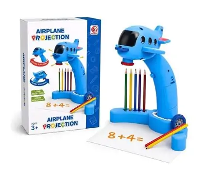 Airplane Projection Painting Set - სახატავი პროექტორის ნაკრები