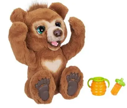 Hasbro Cute Bear Cubby HAS-E4591 რბილი სათამაშო ინტერაქტიული დათვი, 3 image