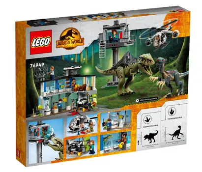 LEGO Jurassic World 76949 Giganotosaurus & Therizinosaurus Attack, 11 image