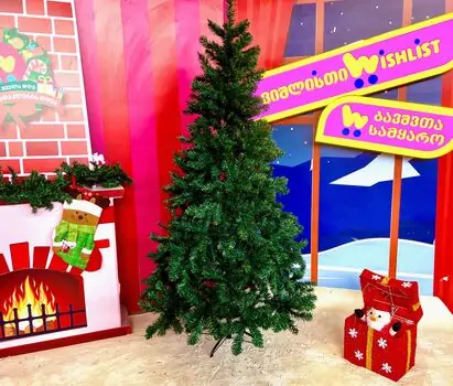 Christmas Tree  საახალწლო ნაძვის ხე 180 CM  (OT2342)