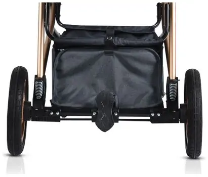 Cangaroo Midas 3in1 Black საბავშვო ტრანსფორმერი ეტლის კომპლქტი, 14 image