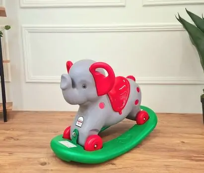 Pilsan 07 523 Rocking Elephant Grey აიწონა დაიწონა სპილო, 2 image