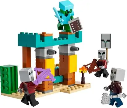 Lego Minecraft 21267 The Illager Desert Patrol, 2 image