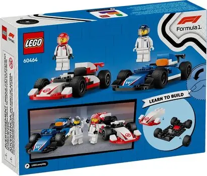 Lego City 60464 F1® Williams Racing & Haas F1® Race Cars, 8 image