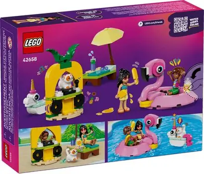 Lego Friends 42658 Unicorn & Flamingo Pool Party, 10 image