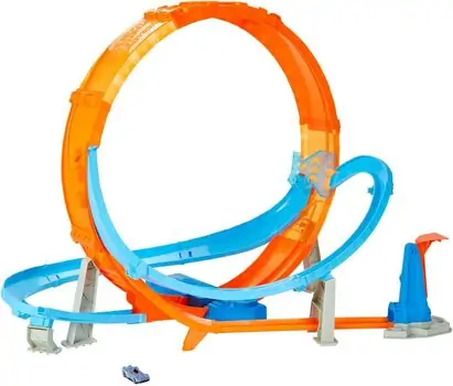 Hot Wheels Giant Looping Crash Track Set - საბავშვო სათამაშო ტრასა