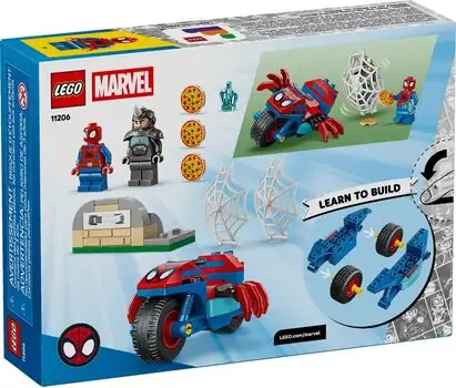 Lego Super Heroes 11206 Spidey on his Motorcycle vs. Rhino, 11 image