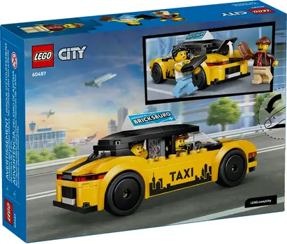 Lego City 60487 Yellow Taxi, 11 image