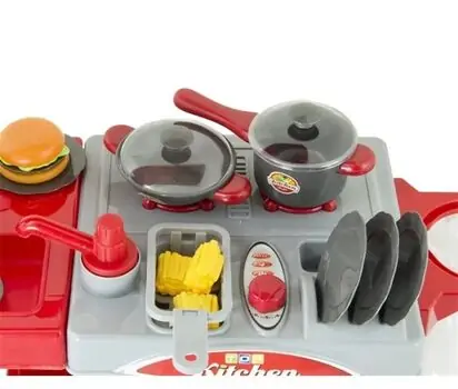 KITCHEN SET REAL ACTION  ფუნქციური საბავშვო სამზარეულო, 5 image