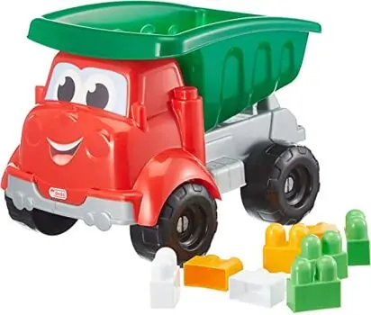 Dede 03434  MY FIRST BIG TRUCK WITH 30 BLOCKS საბავშვო მანქანა კუბიკებით