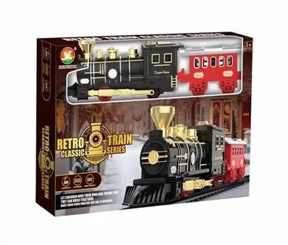 Retro Classic Train Set - მატარებლის ნაკრები