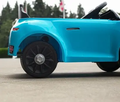 Porsche 911 Electric Car Blue - ელექტრო მანქანა, 9 image