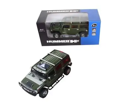 Remote Control Hummer Car - სათამაშო დისტანციურად მართვადი წითელი ჰამერის მანქანა, 3 image