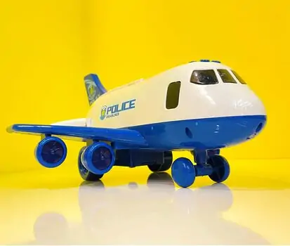 Police Plane - სათამაშო პოლიციის თვითმფრინავი, 6 image
