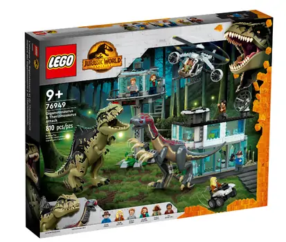 LEGO Jurassic World 76949 Giganotosaurus & Therizinosaurus Attack, 2 image