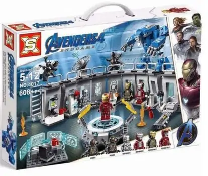 AVENGERS 4 BIG BASE CONSTRUCTOR საბავშვო კონსტრუქტორი შურისმაძიებლების ნაკრები, 8 image